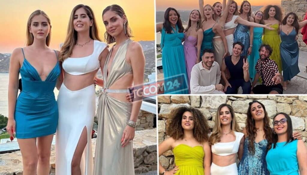 In un lussuoso resort della famosa isola dell'Egeo, Chiara Ferragni e le sue sorelle hanno festeggiato il bachelorette della minore, Francesca. E alcuni fan hanno ironizzato sull'uso dell'inglesismo