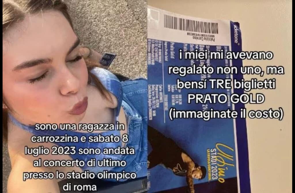 La denuncia di Irene, discriminata al concerto di Ultimo all'Olimpico