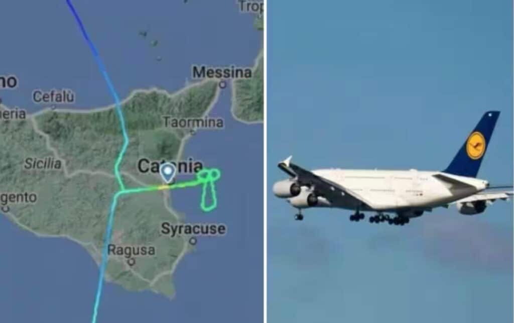 Volo Francoforte Catania viene dirottato a Malta: ecco che fa il pilota