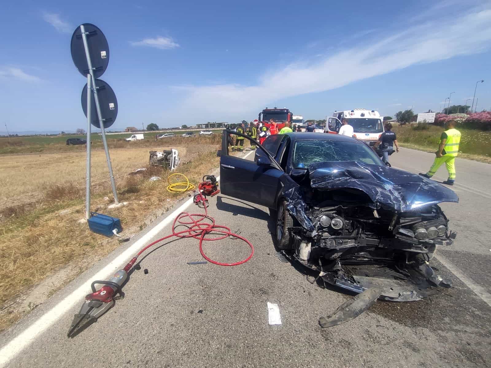 Foggia, Incidente Stradale In Tangenziale: Morti Due 19enni, 4 Feriti