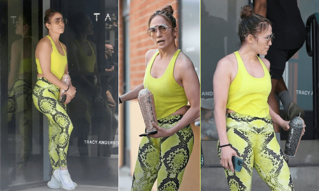 Lasciano Jennifer Lopez fuori dalla palestra (VIDEO), lei furiosa per aver perso 1 minuto di tempo Fanulo!, le immagini