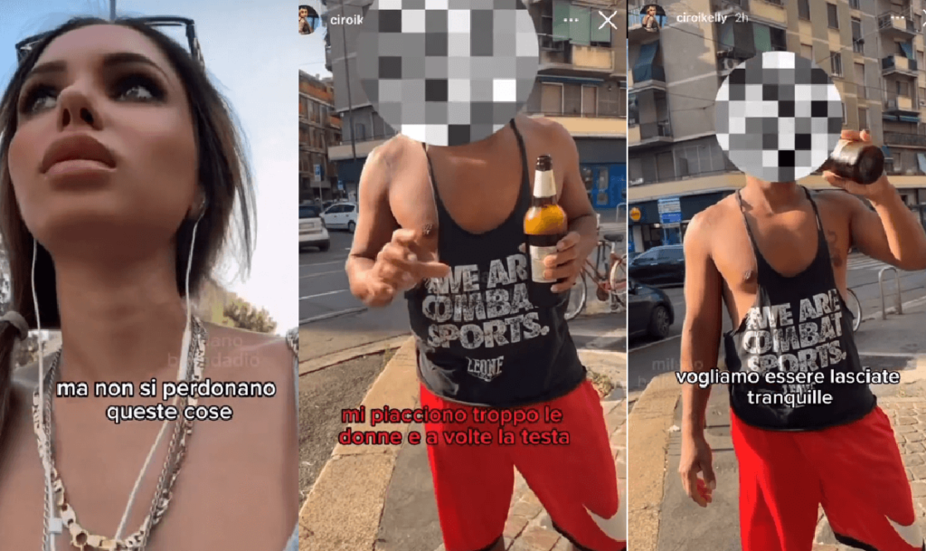 Milano, ragazza molestata affronta l'uomo che la insegue (VIDEO) Mi fai paura, smettila, il filmato