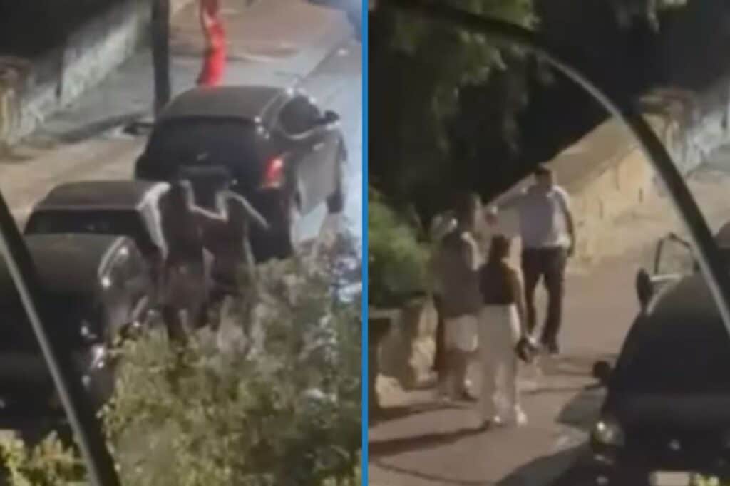I carabinieri sono riusciti a risalire al 36enne grazie al video dell'aggressione girato all'altezza del civico 121 di via Orazio