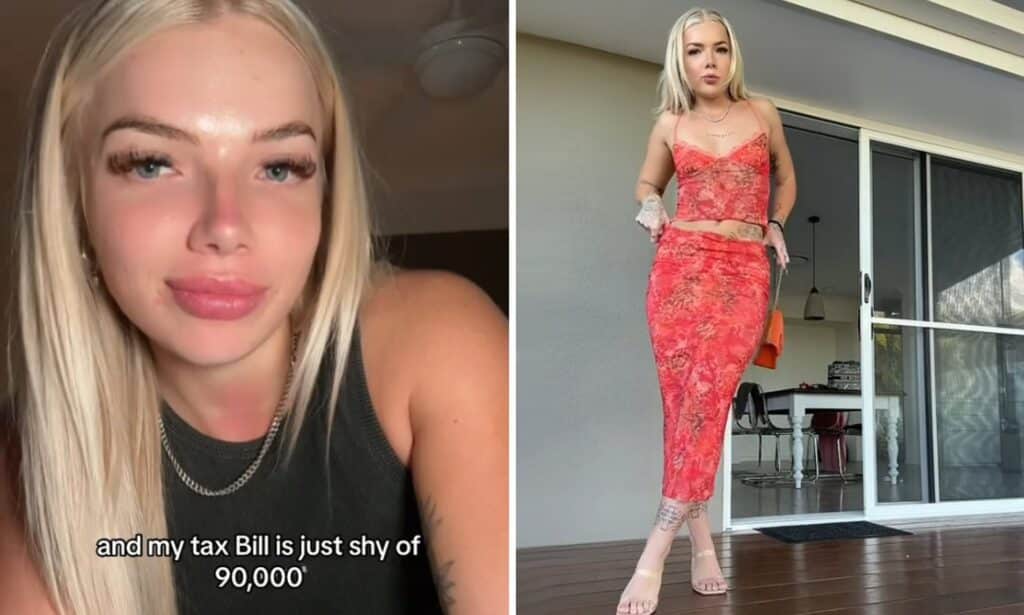 La giovane star di OnlyFans ha rivelato in un VIDEO su TikTok di dover pagare un enorme somma in tasse. "Pregate per me"