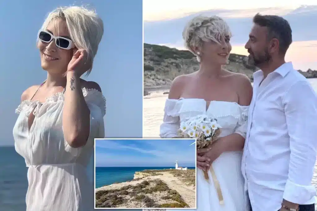 i due futuri sposi erano saliti sulla scogliera per celebrare l'esito della proposta e magari per fantasticare sul miglior luogo possibile per officiare il matrimonio