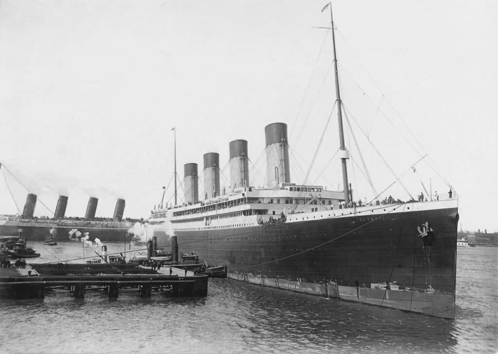 Il RMS Olympic, transatlantico gemello del Titanic Il RMS Olympic, transatlantico gemello del Titanic