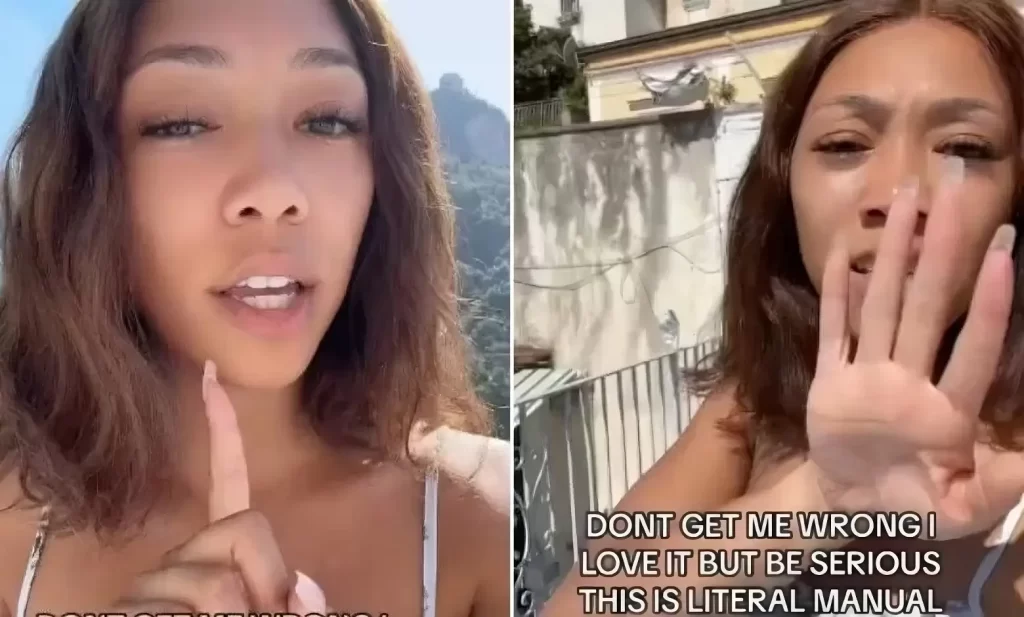 TikToker inveisce contro la Costiera Amalfitana