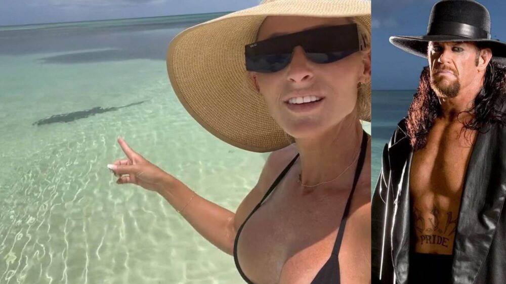 The Undertaker salva la moglie dallo squalo: il VIDEO è virale su Instagram