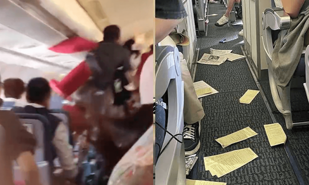 Turbolenza shock in aereo (VIDEO) due feriti. Colpa del clima