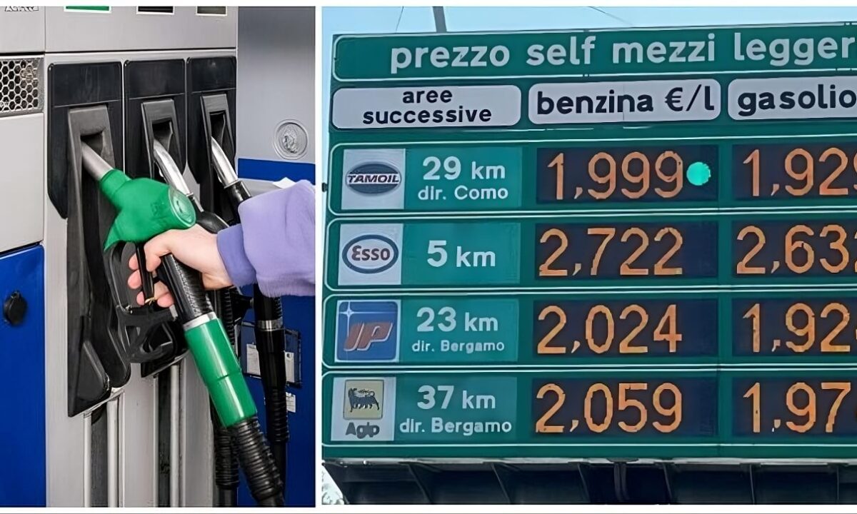 Caro Carburanti, benzina a 2,7 euro sulla A8.