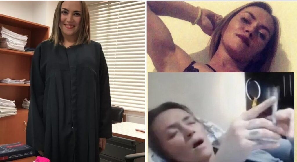 La donna era stata precedentemente messa in congedo non retribuito dopo aver preso parte ad un'udienza zoom fumando seminuda