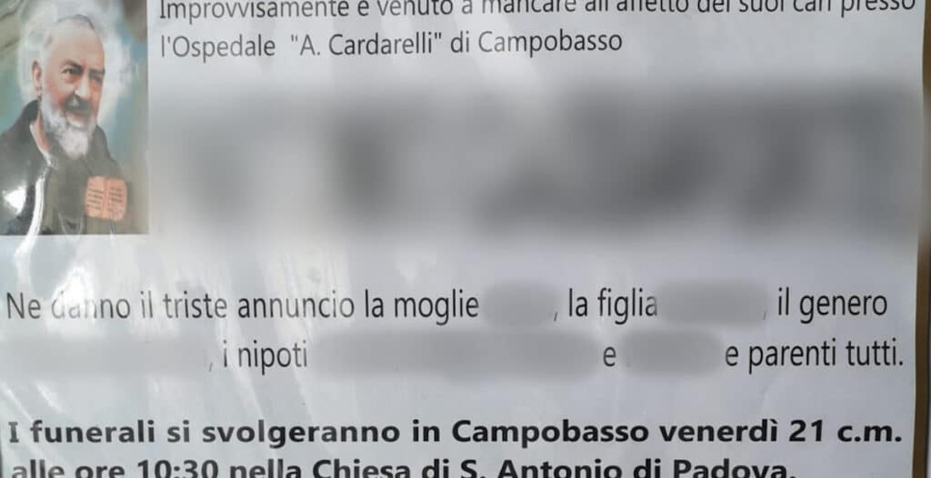 Anziano muore e risorge a Campobasso