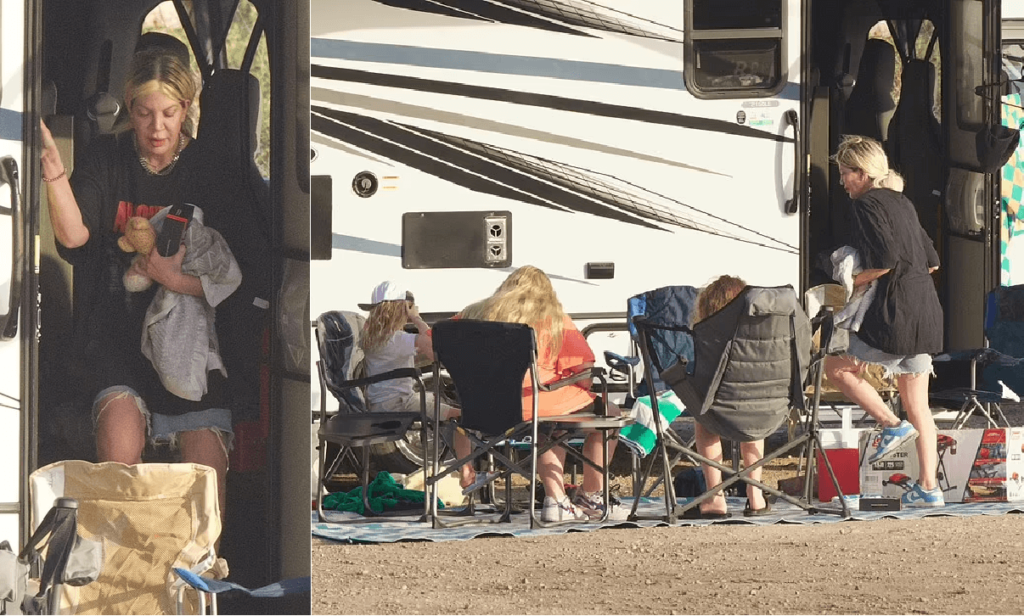 Attrice di Beverly Hills 90210 sul lastrico (FOTO-VIDEO) Vive con i 5 figli in queste condizioni