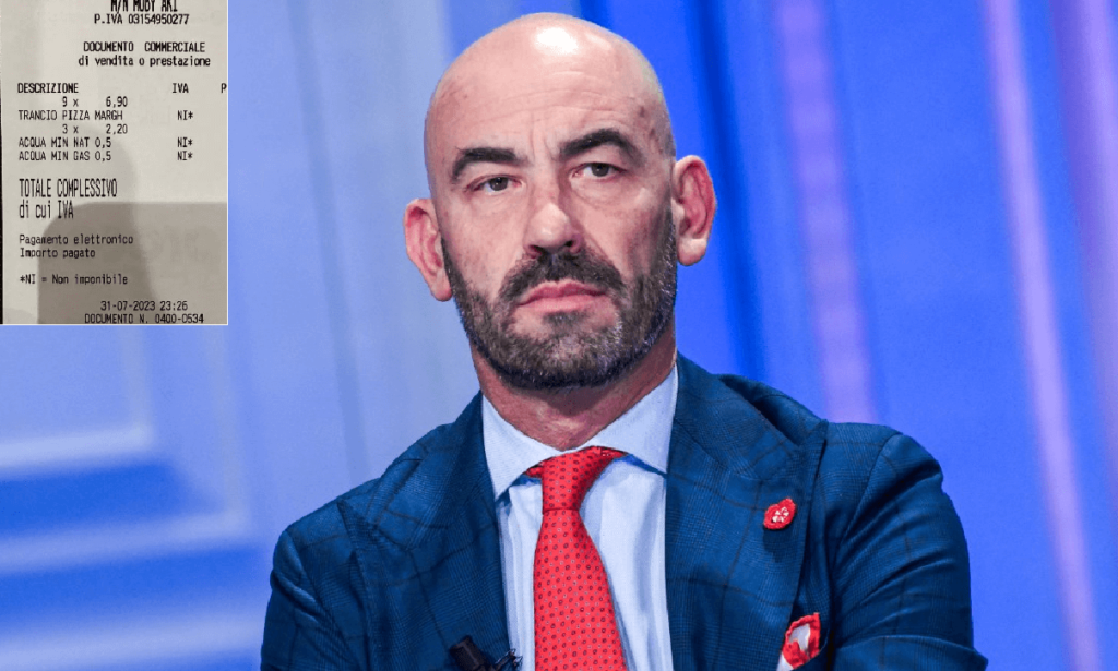 Bassetti, la vacanza è un disastro Ritardi e maleducazione, questo è lo scontrino per una pizza, la vicenda