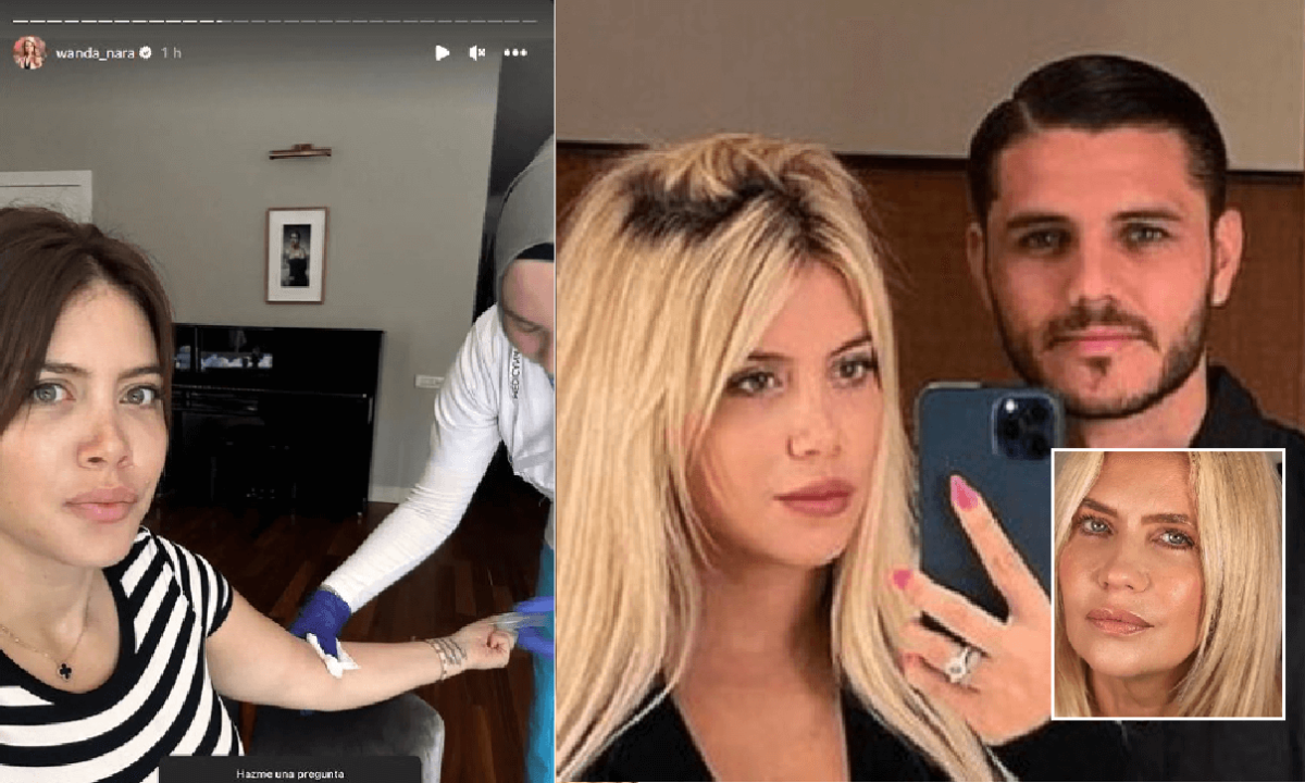 Coppia tossica e violenta, ho paura Wanda Nara si cura, ma spunta un audio shock della mamma, l'apprensione della donna