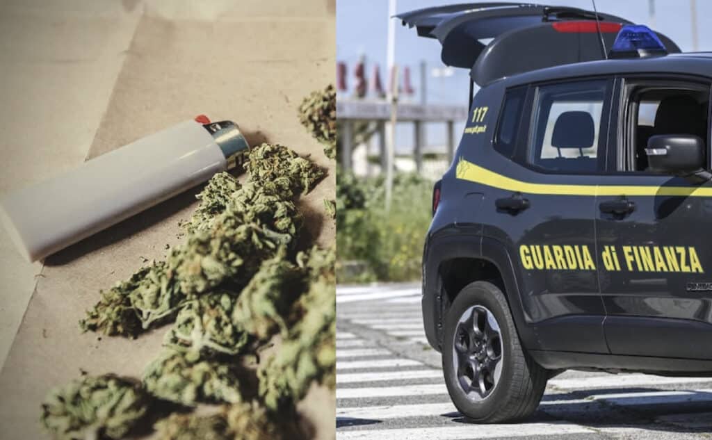 Ordina cannabis dal web: arrestato 20enne.