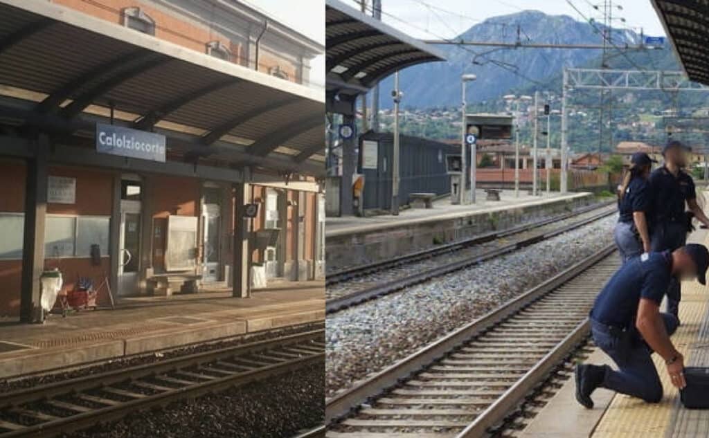 23enne accoltellato in stazione da 2 uomini in provincia di Lecco.