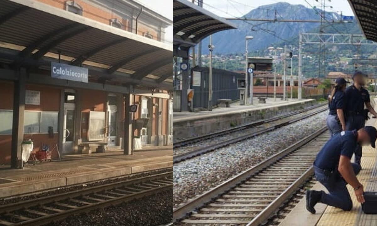 23enne accoltellato in stazione da 2 uomini in provincia di Lecco.