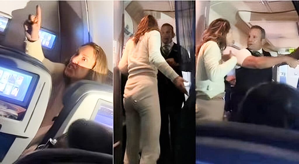 Passeggera vuole bere alcolici in aereo e viene arrestata.