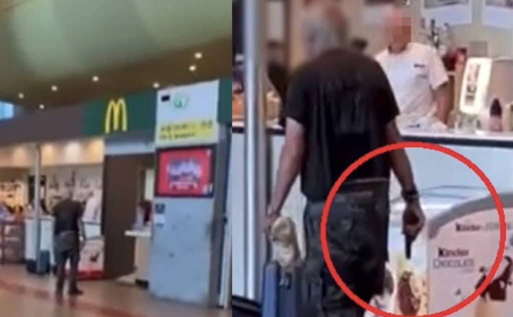 Armato di pistola rapina il McDonalds della stazione Tiburtina: paura per i dipendenti.