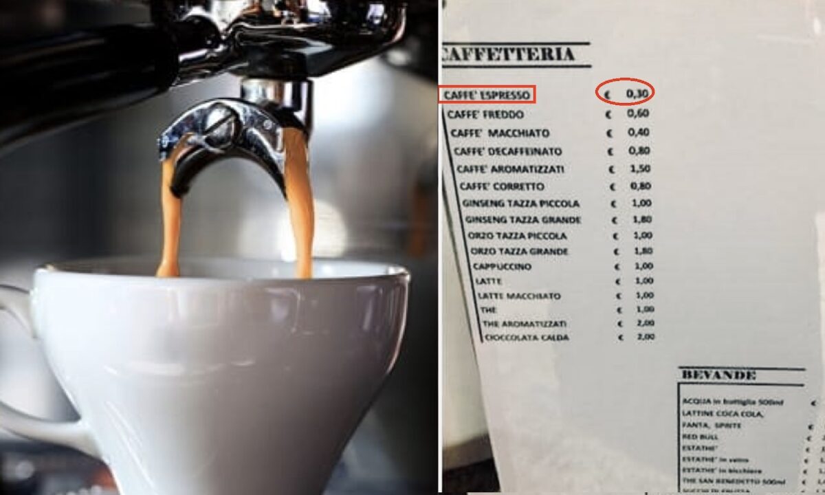 "I turisti arrivano alla cassa e pensano che ci sia un errore", confida una dei titolari del bar più economico d'Italia