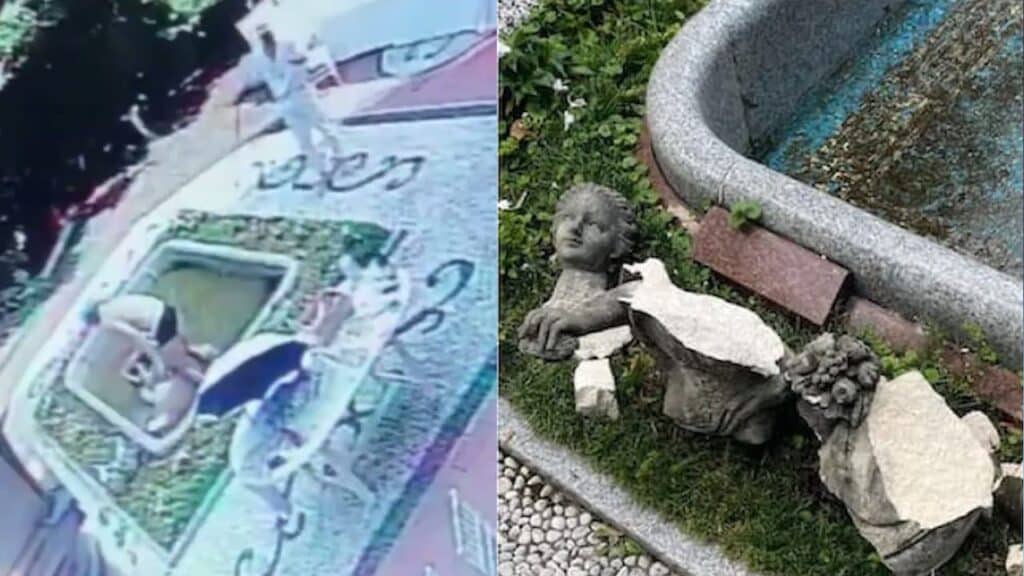 L'opera dello scultore Enrico Butti si chiamava "Domina" ed era l'emblema della villa ottocentesca a Viggiù