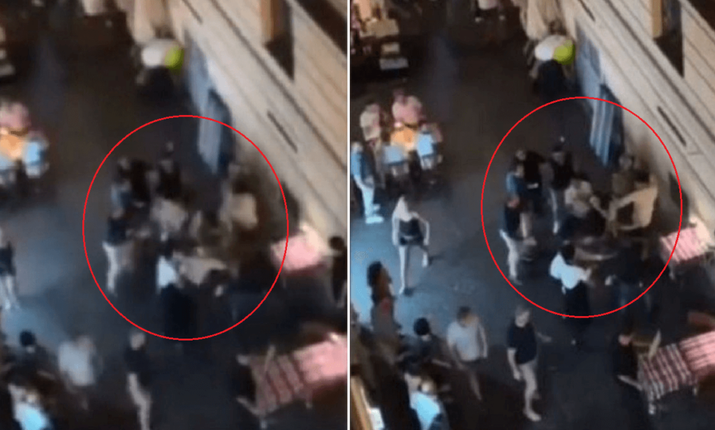 Ladra riempita di botte al Pantheon (VIDEO) Voleva rubarmi lo zaino, rissa in un ristorante del centro