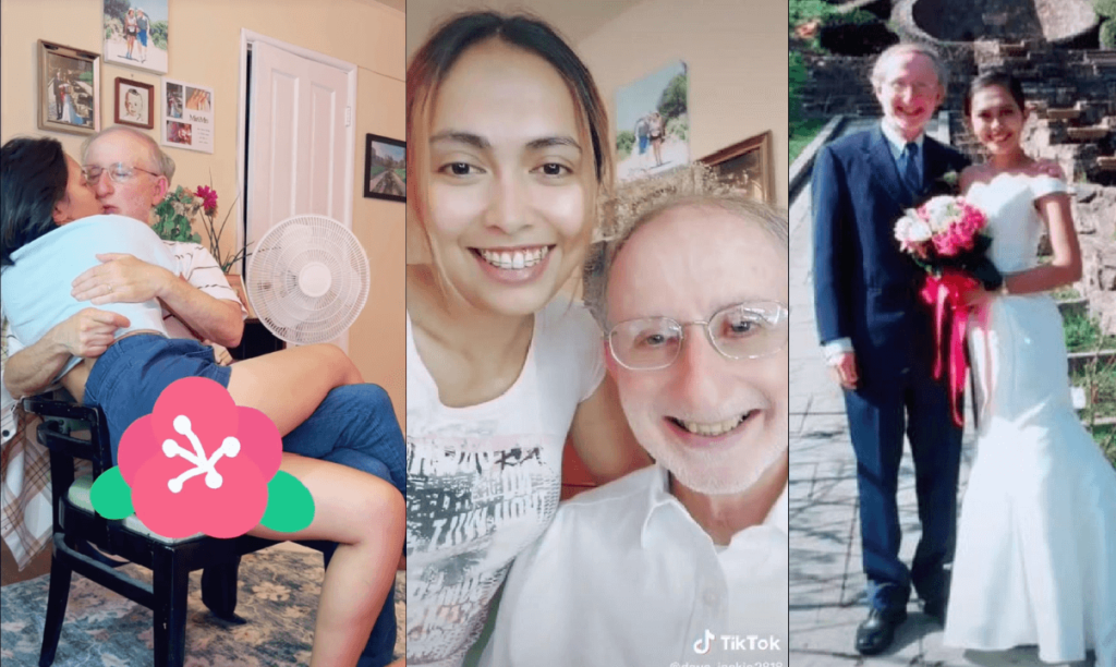 Lei 28 anni, lui 70: "L'amore non ha età" (FOTO-VIDEO). Ma i social li attaccano: "Solo per soldi"