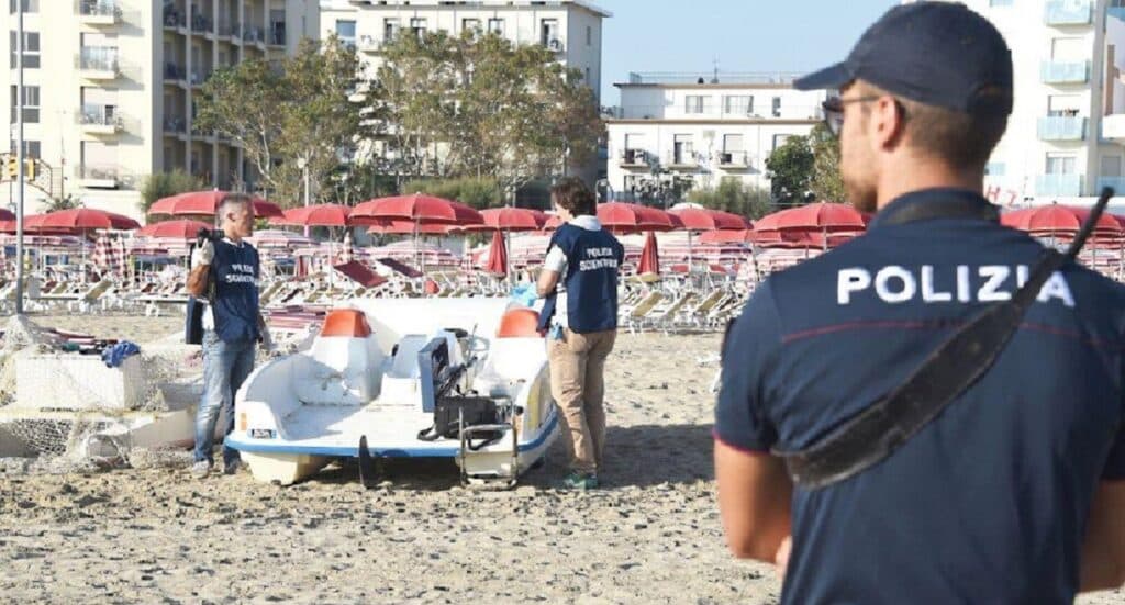 Rimini violentata in spiaggia