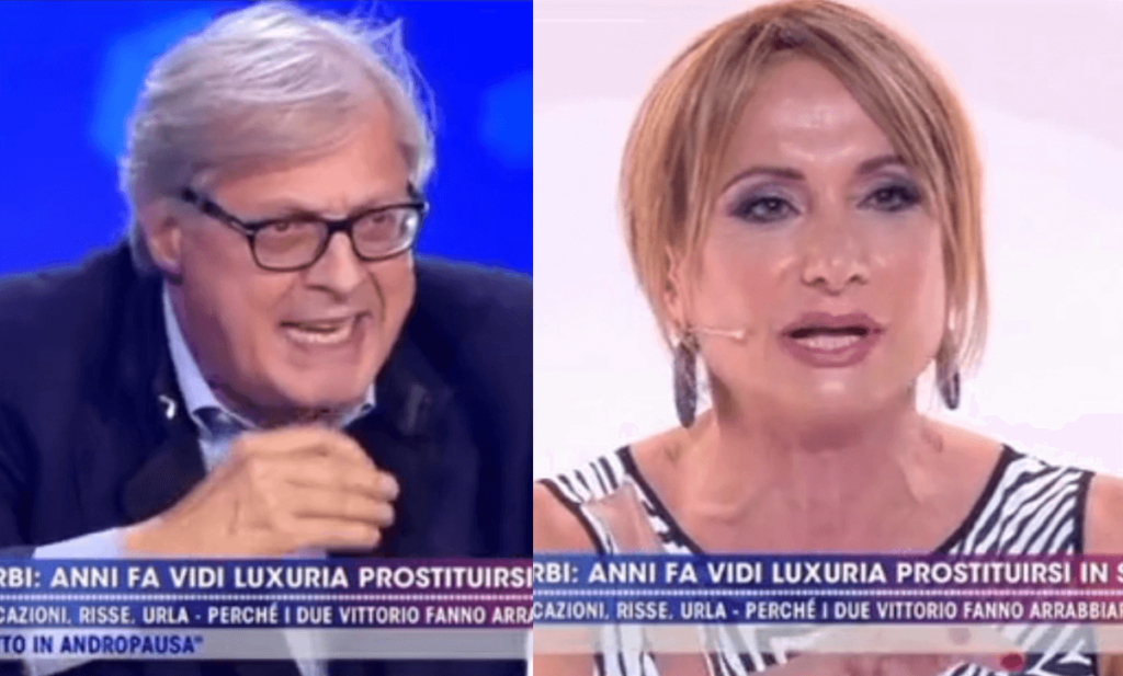 Ti ho vista battere in strada le accuse shock di Sgarbi a Vladimir Luxuria (VIDEO). La storica lite in tv, il ricordo