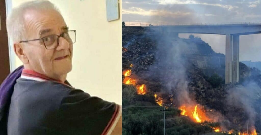 La Sicilia brucia: Salvatore Albano muore intossicato