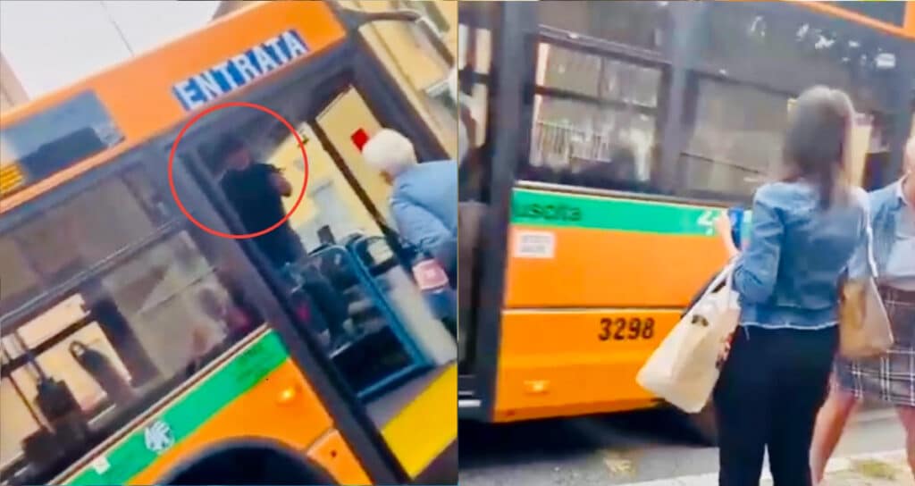 Autista di bus abbandona passeggeri anziani in strada a Como