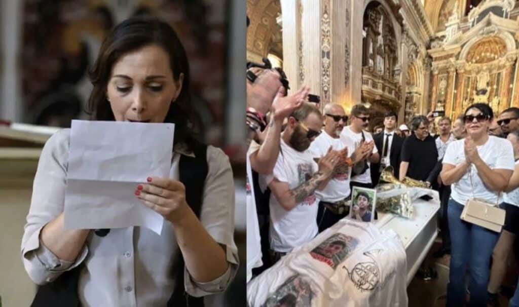 Funerali Giogiò Cutolo, la lettera della sorella dedicata al 24enne.