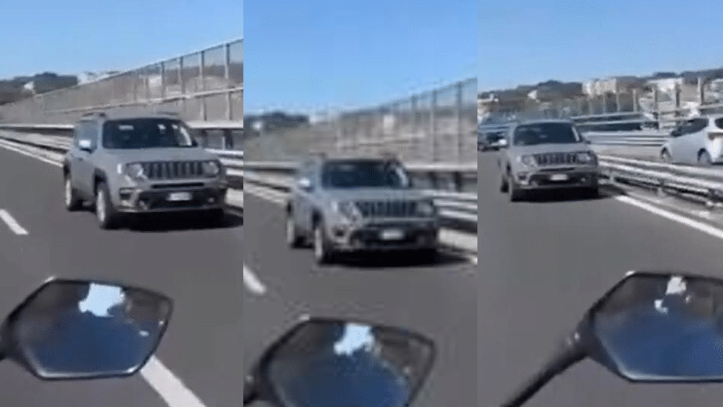 Sono stati identificati, grazie al VIDEO diffuso in rete, i quattro all'interno del Suv in retromarcia e a tutta velocità sulla tangenziale di Napoli