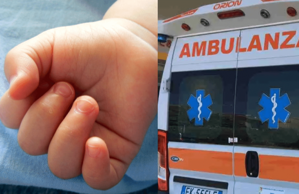 bimbo muore col cranio schiacciato