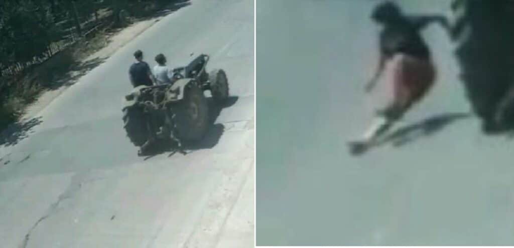 Andria, video incidente