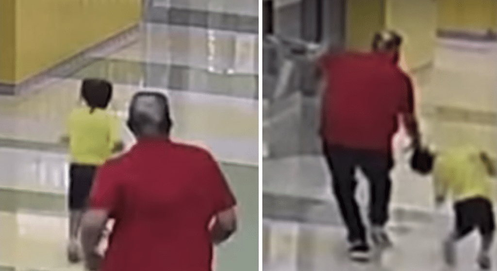 bidello prende a pugni bambino autistico