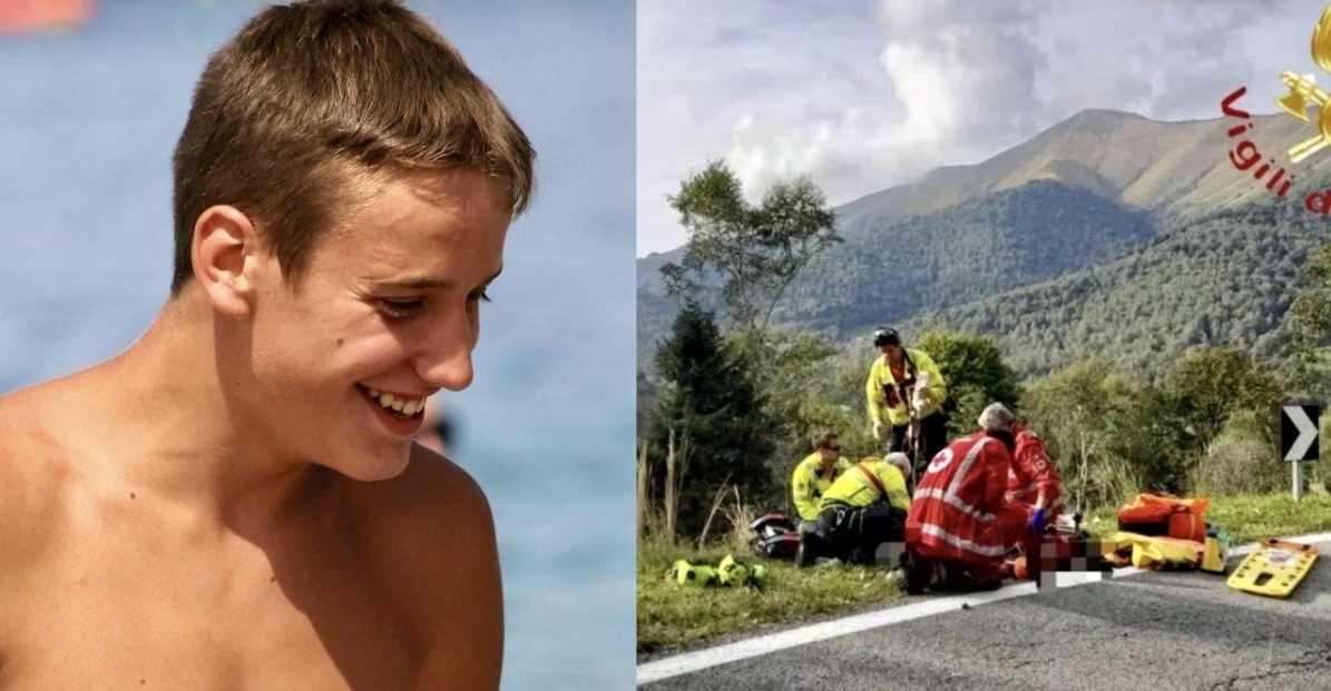 Perde il controllo della moto e precipita nel vuoto: Alessio muore a 22 anni a Como.