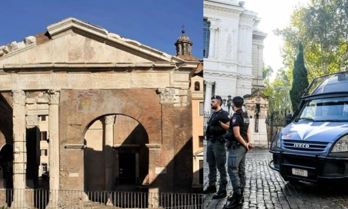 L'allarme a seguito di una telefonata anonima al 112