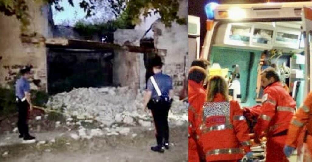 Crolla il tetto del casolare abbandonato, 17enne muore schiacciato sotto le macerie