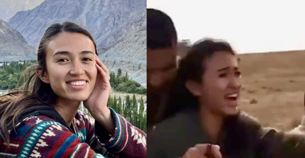 Il drammatico urlo di Noa Argamani, catturata da Hamas sotto gli occhi del fidanzato