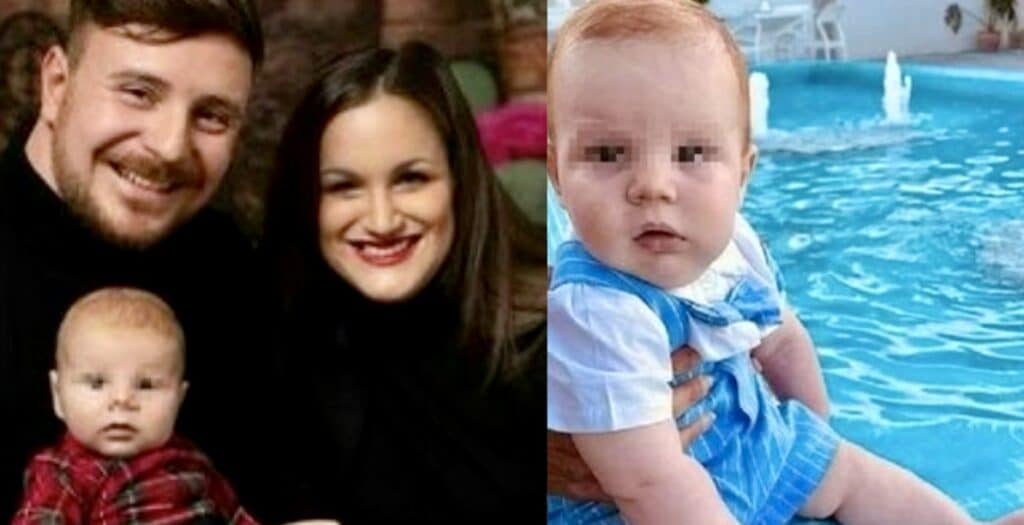 Il dolore dei genitori di Alessandro Izzi, morto all'asilo venerdì scorso