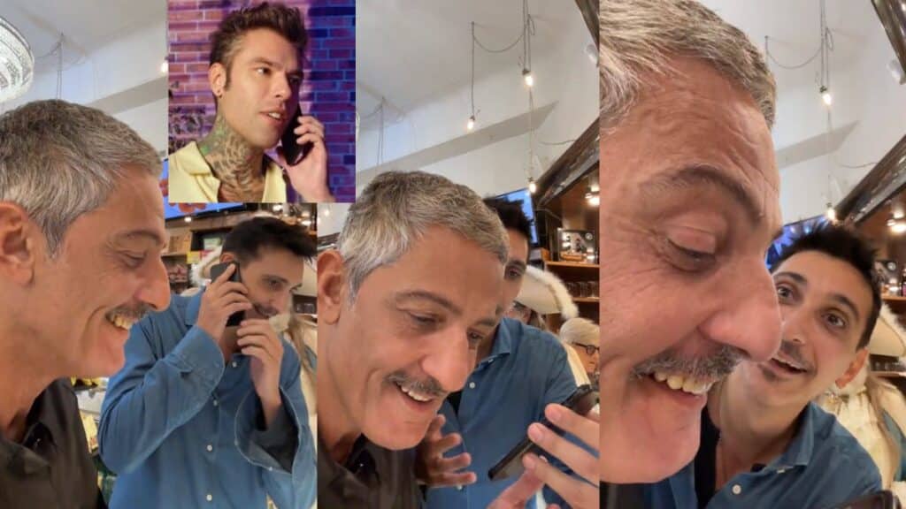 Lo scoop durante una telefonata (VIDEO) tra Fiorello, Biggio e, appunto, Fedez