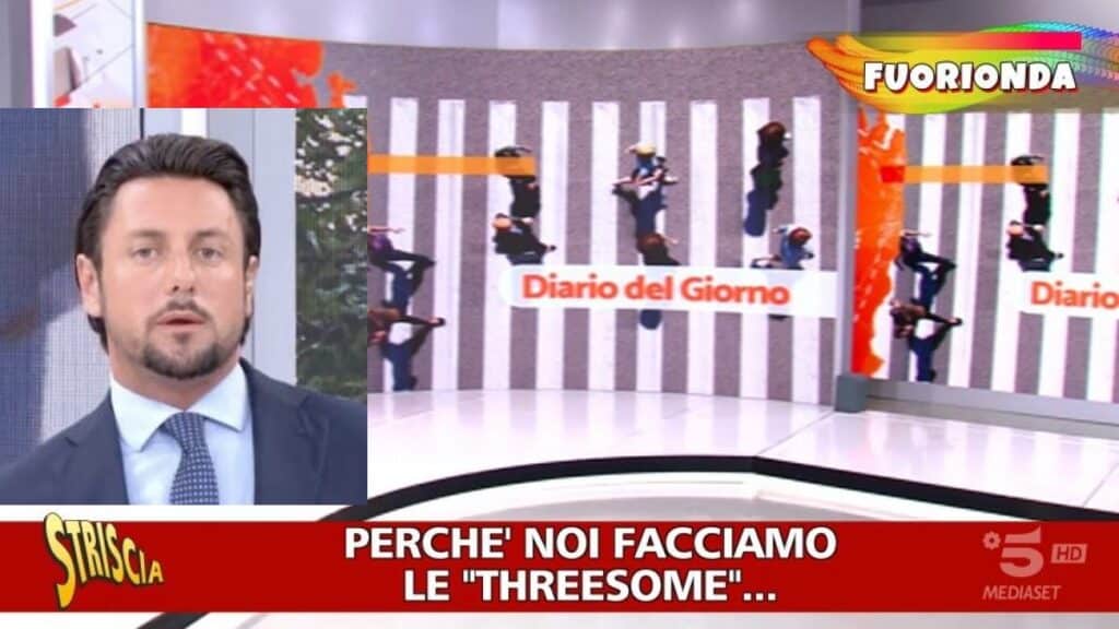 L'ultimo fuorionda di Giambruno: "Sei fidanzata? Sai che ho una tresca, cerchiamo una terza partecipante, vuoi?"
