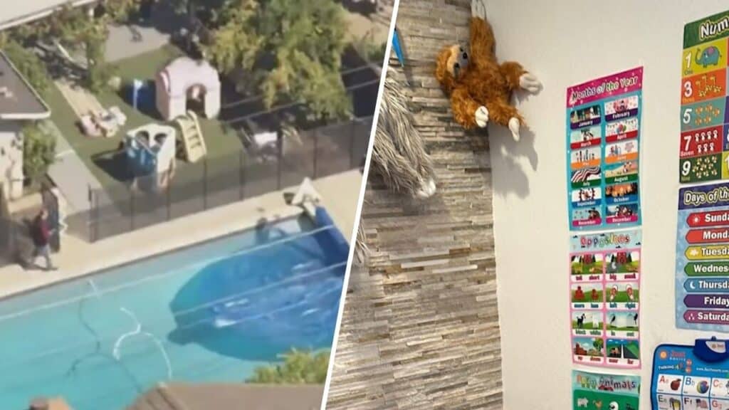 annegati due bambini