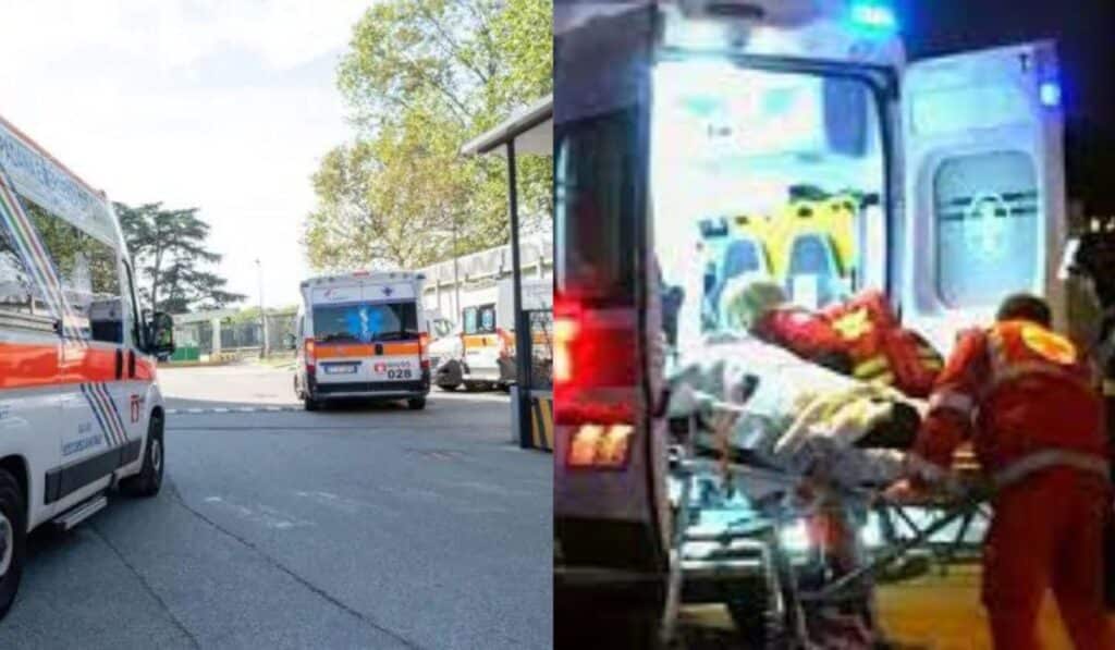 coppia di fidanzatini travolta da un'auto