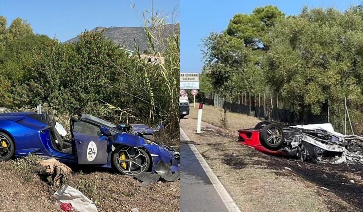 Ferrari Contro Camper Tragico Incidente In Sardegna Marito E Moglie Muoiono Carbonizzati