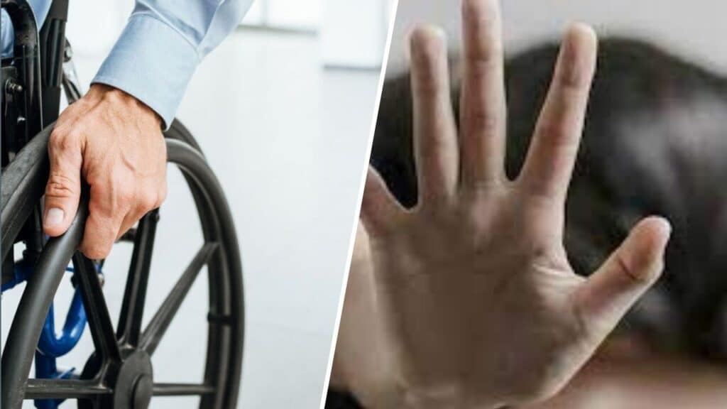 50enne disabile molesta 21enne