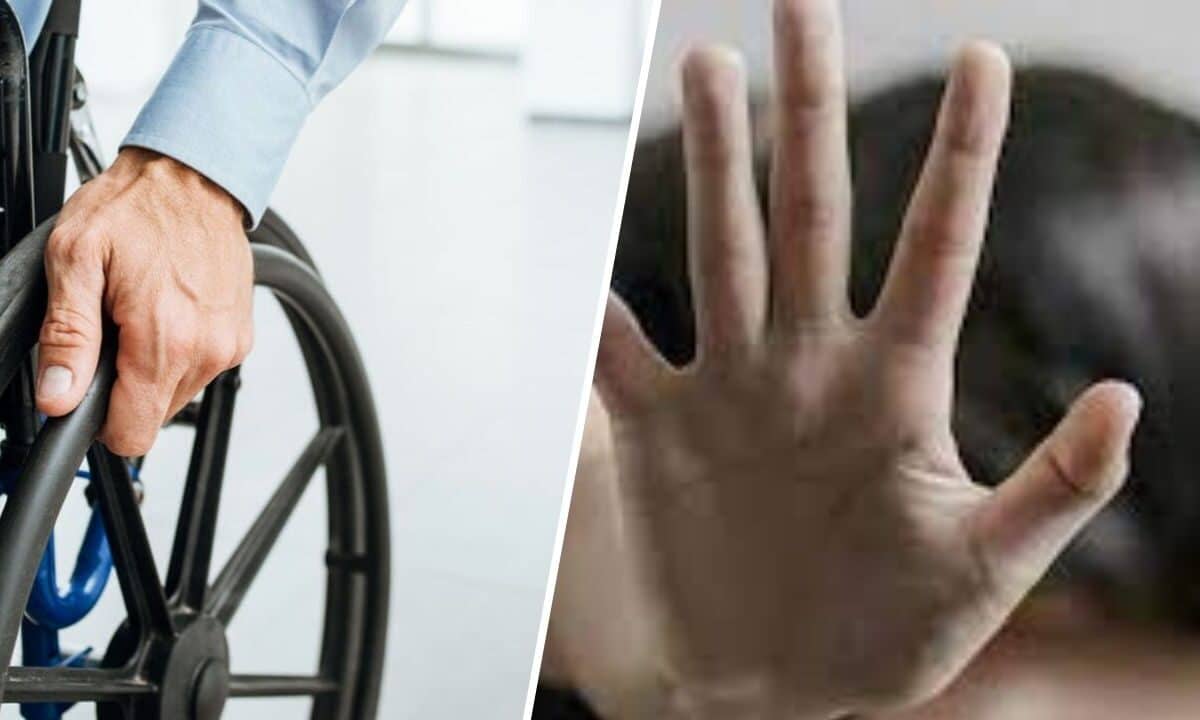 50enne disabile molesta 21enne