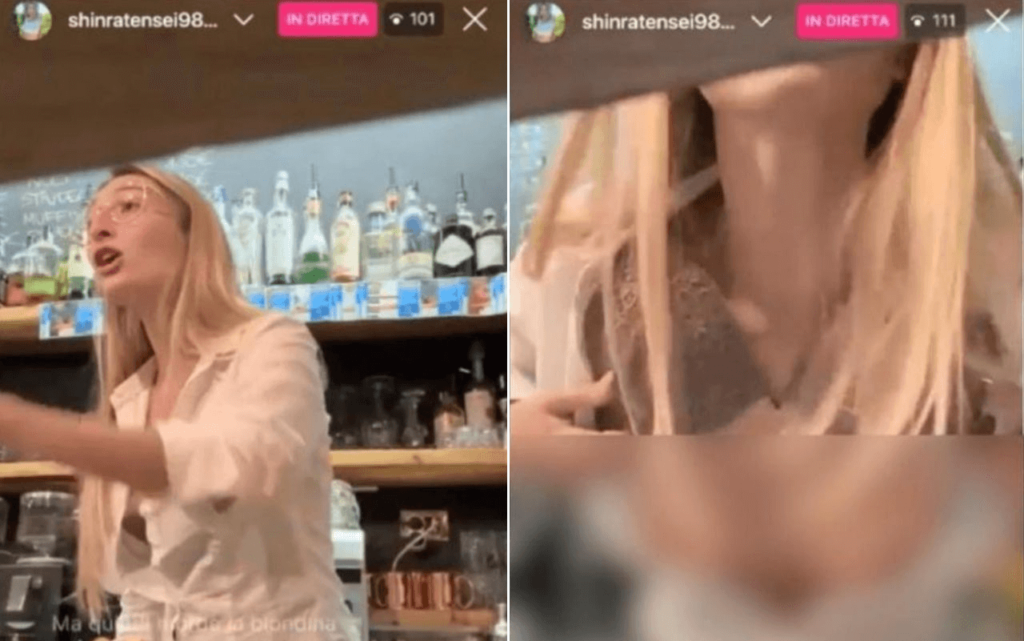 Barista mostra il seno ai clienti che chiedono il caffè chi è Vittoria Marabotti